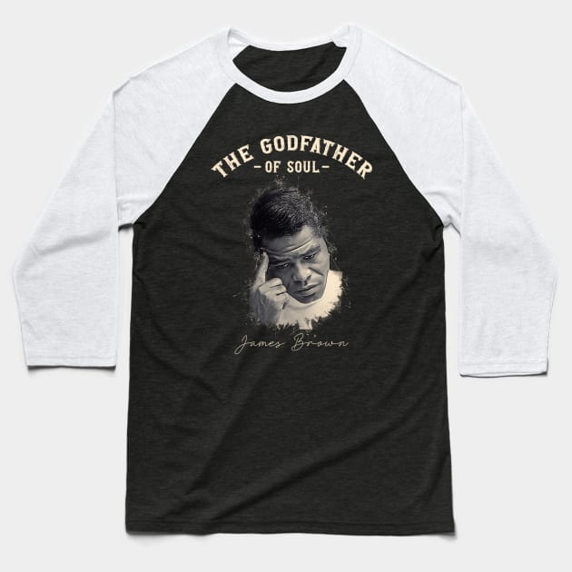 The godfather of soul Baseball T-Shirt by Yopi